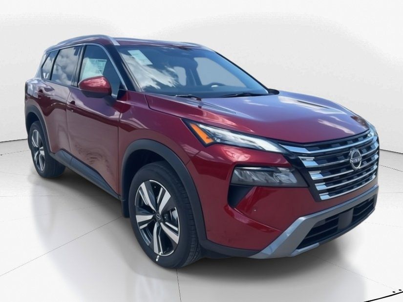 2025 Scarlet Ember Tintcoat Nissan Rogue SL AWD SUV