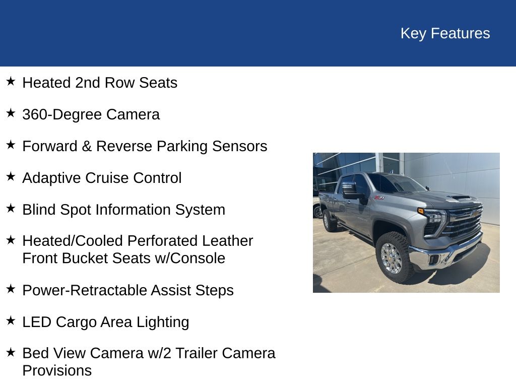 2024 Chevrolet Silverado 2500HD 4WD Crew Cab Standard Bed LTZ