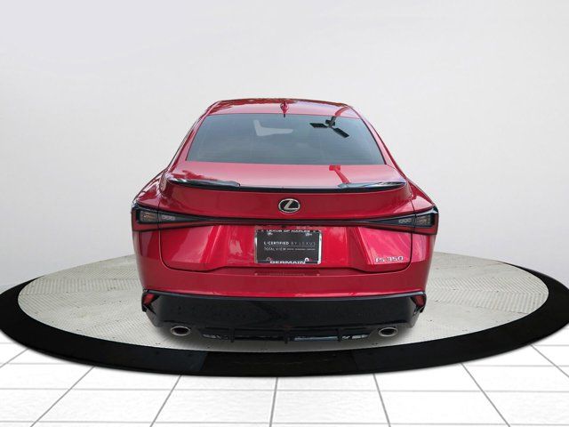 Certified Used 2025 Red Lexus 350 F SPORT Design image 5