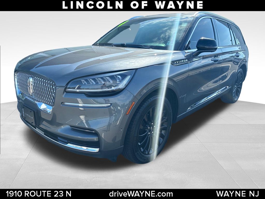 Asher Gray Metallic Clearcoat 2024 Lincoln Aviator Reserve AWD SUV / Crossover All-Wheel Drive Automatic