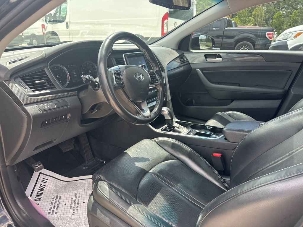 2018 Phantom Black Hyundai Sonata Limited FWD Sedan