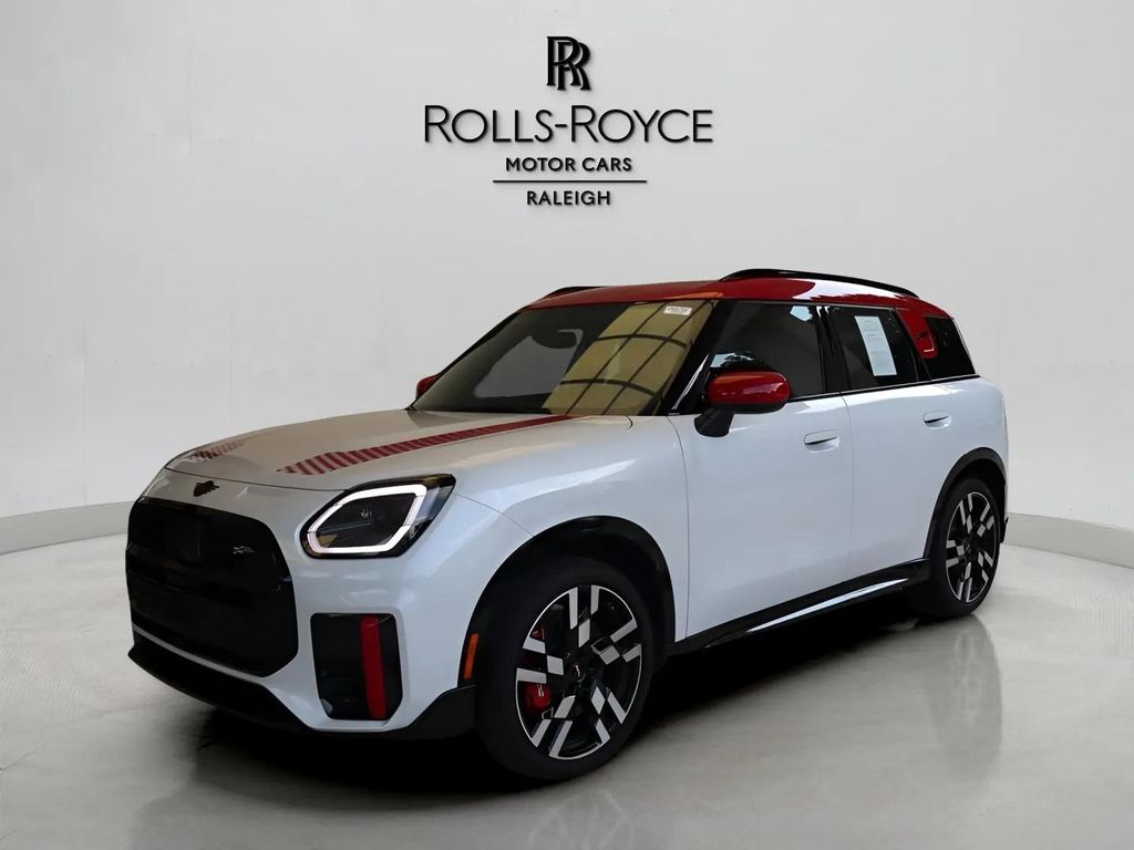 White Metallic 2025 MINI Countryman SUV / Crossover All-Wheel Drive 7-Speed Automatic