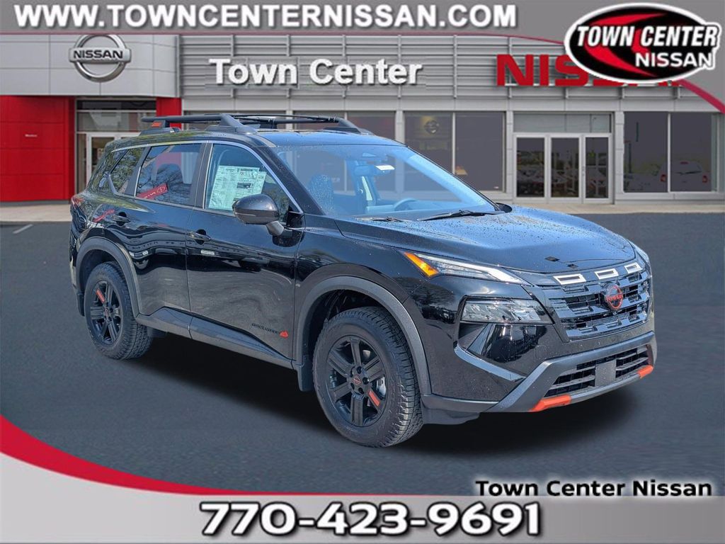 Super Black 2026 Nissan Rogue Rock Creek AWD SUV / Crossover All-Wheel Drive Continuously Variable Transmission