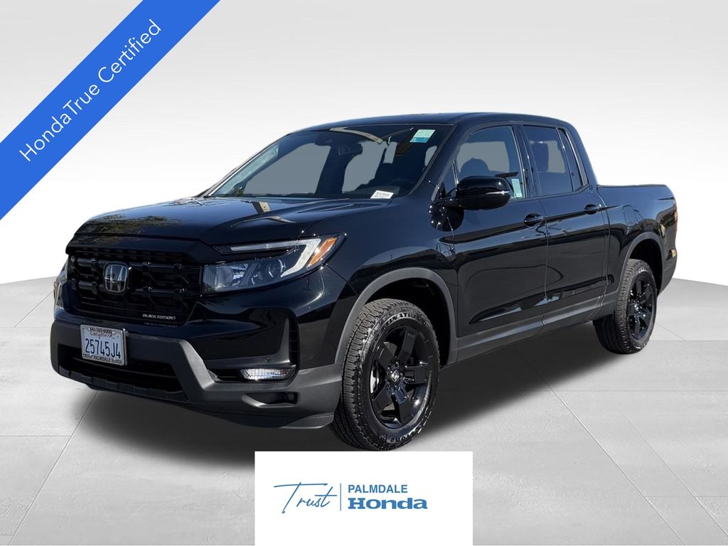 Crystal Black Pearl 2026 Honda Ridgeline Pickup Truck All-Wheel Drive 9-Speed Automatic