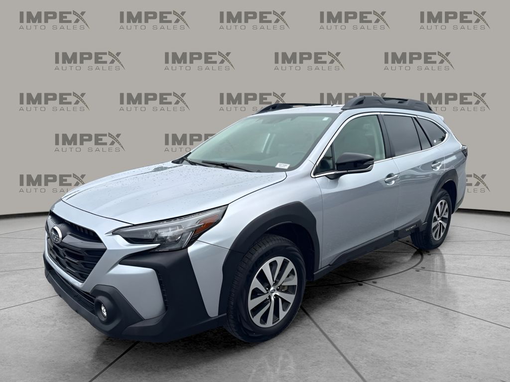 Ice Silver Metallic 2025 Subaru Outback SUV / Crossover All-Wheel Drive Continuously Variable Transmission