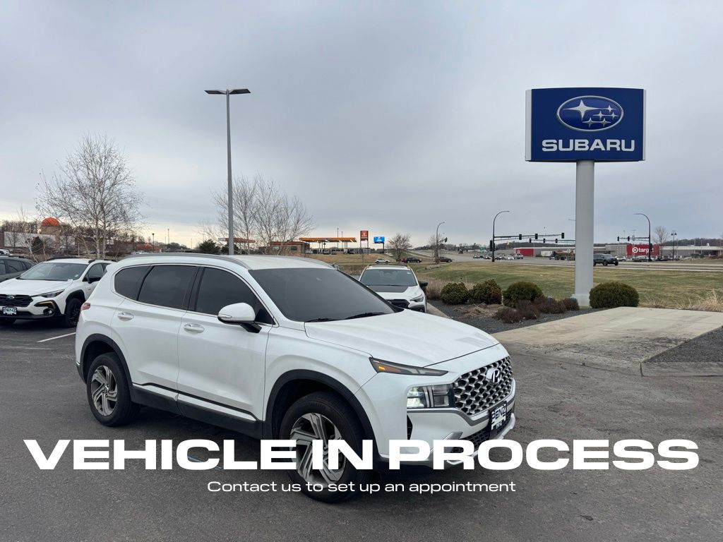 Quartz White 2022 Hyundai Santa Fe SEL AWD SUV / Crossover All-Wheel Drive 8-Speed Automatic