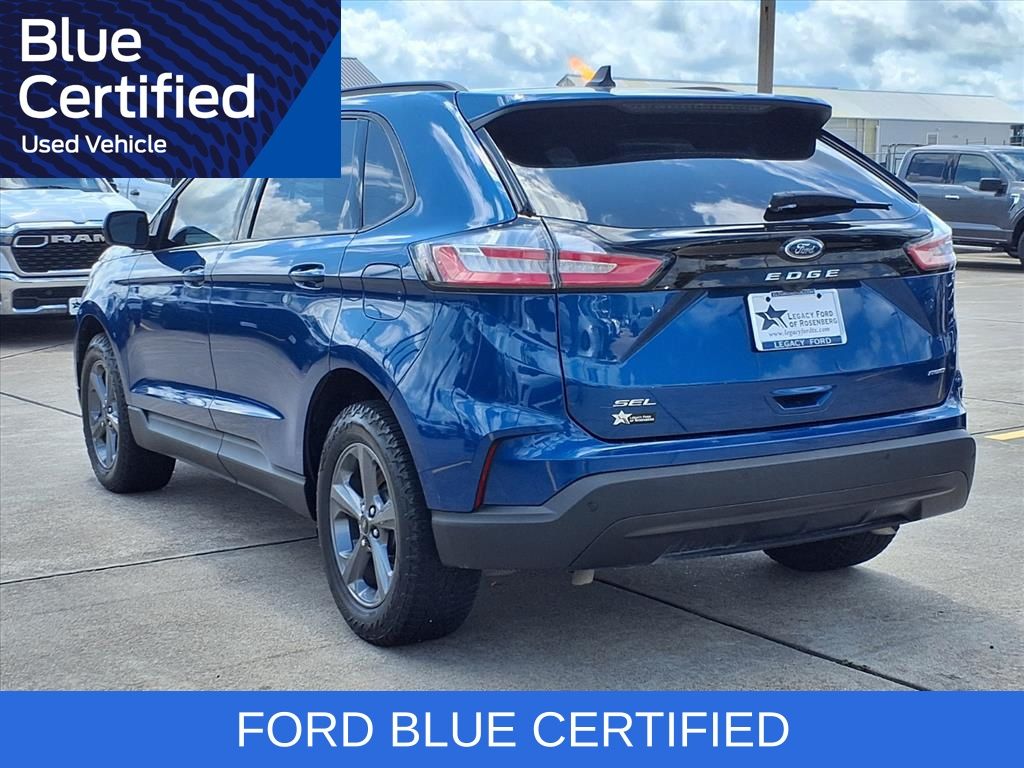 2024 Ford Edge SEL Blue at Classic Elite Chevrolet Hwy 6