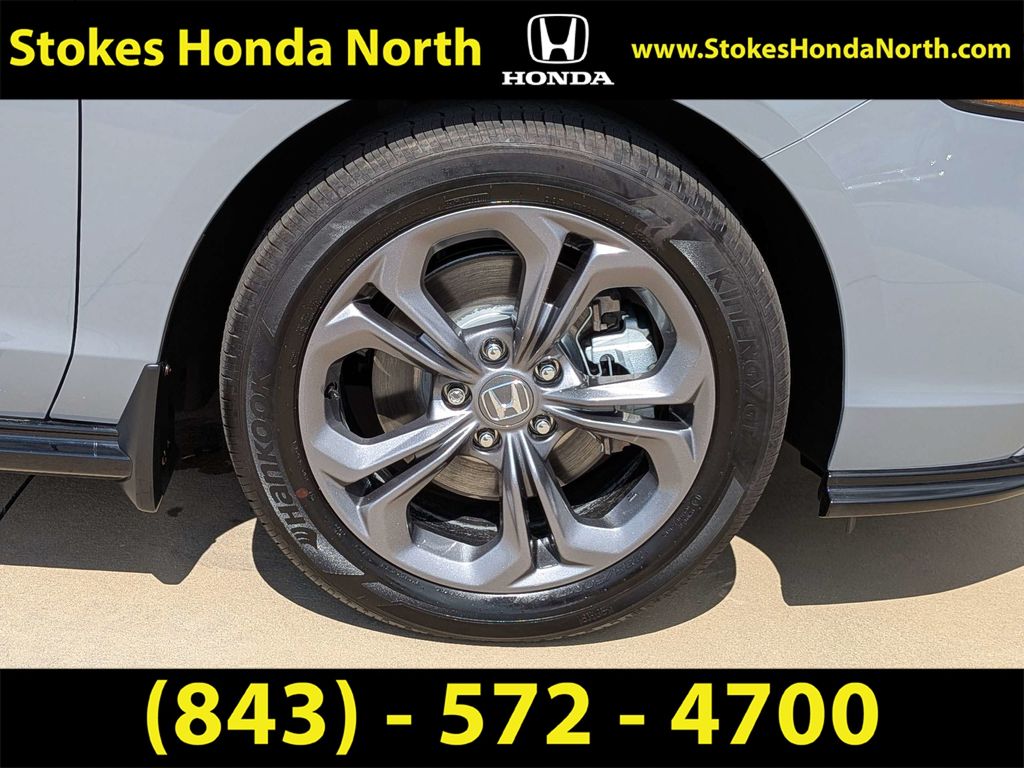 2025 Honda Accord Hybrid EX-L Gray at Stokes Honda North