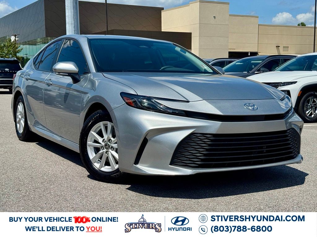 Celestial Silver Metallic 2025 Toyota Camry Sedan Front-Wheel Drive Continuously Variable Transmission