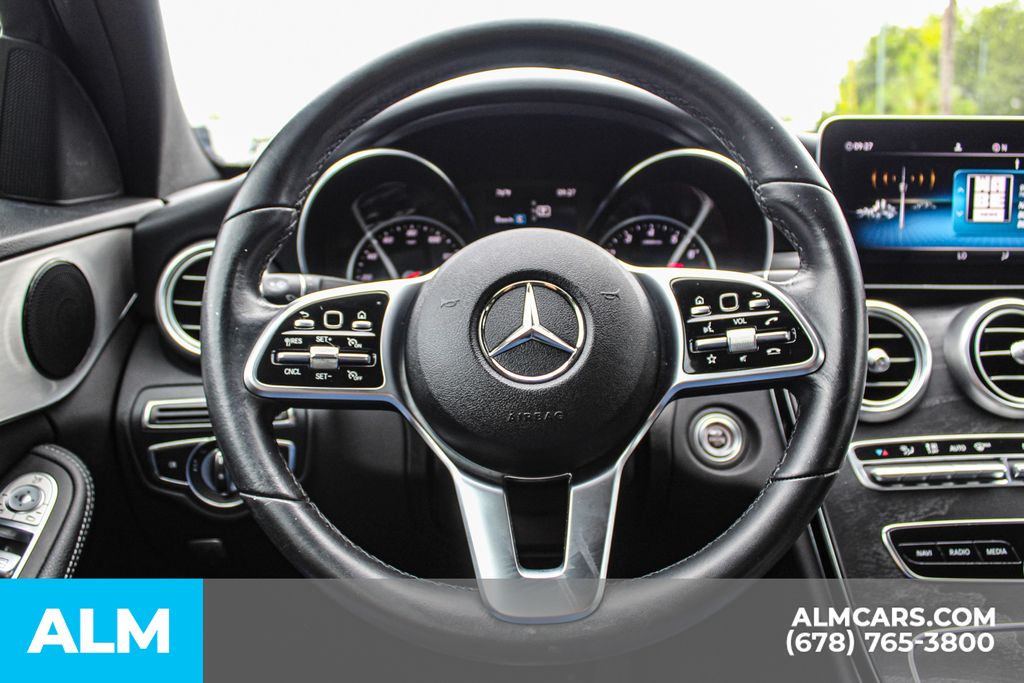 Used 2019 White Mercedes-Benz C 300 image 24