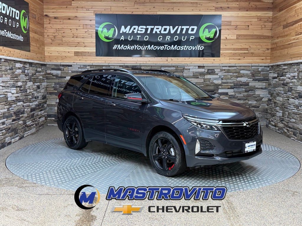 Iron Gray Metallic 2022 Chevrolet Equinox Premier AWD with 1LZ SUV / Crossover Four-Wheel Drive 6-Speed Automatic Overdrive