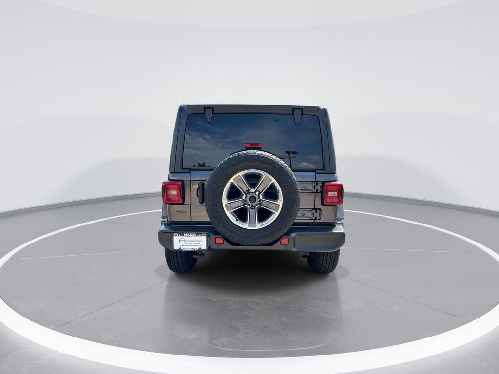 2020 Jeep Wrangler Unlimited Sahara Gray at Bob Mills Chevrolet