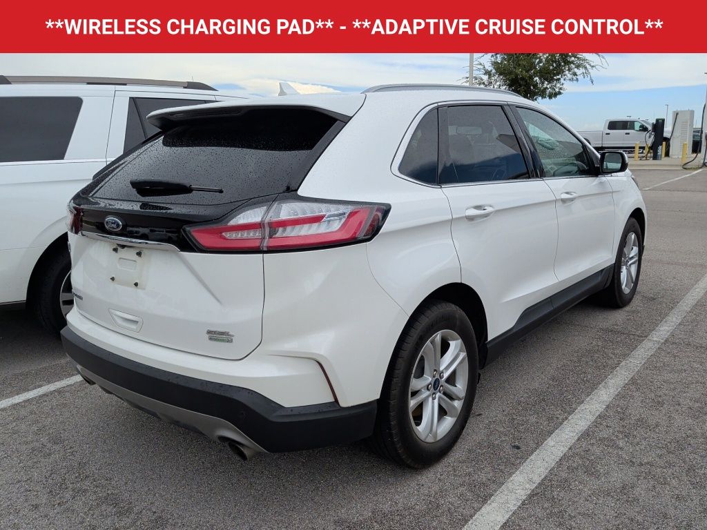 2020 Ford Edge SEL White at DeMontrond Ford