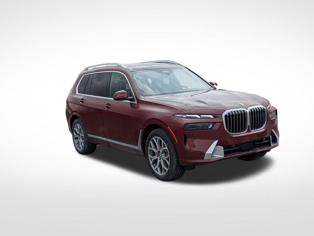 Aventurin Red Metallic 2025 BMW X7 xDrive40i AWD SUV / Crossover All-Wheel Drive 8-Speed Automatic
