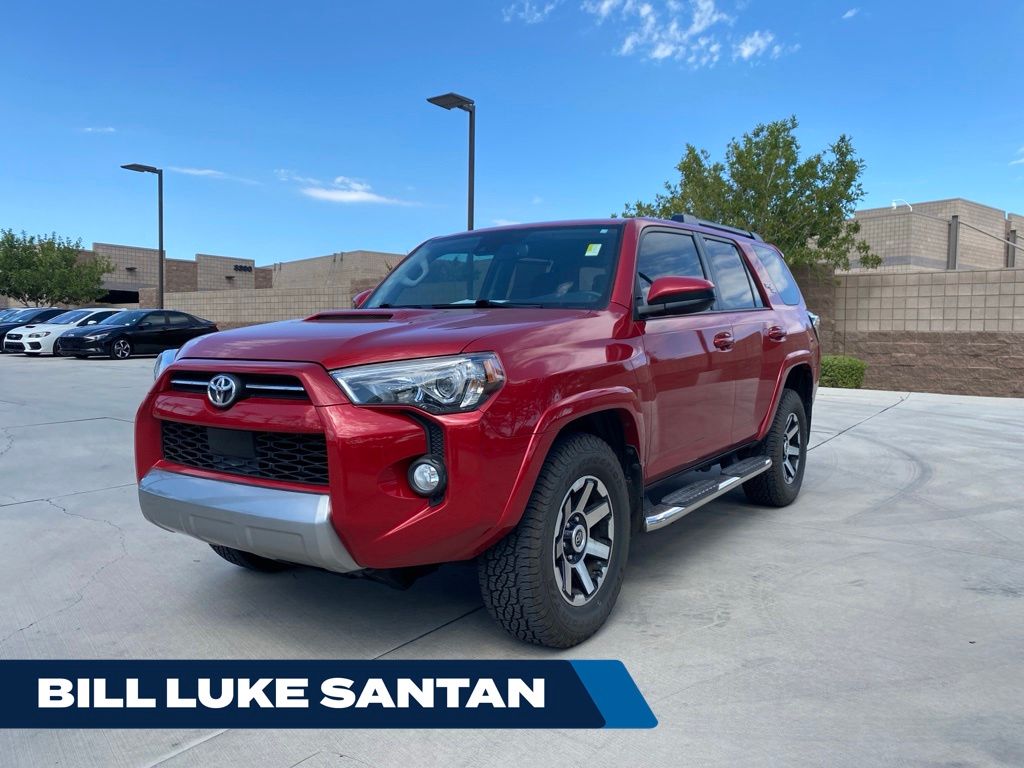 Barcelona Red Metallic 2020 Toyota 4Runner SUV / Crossover Four-Wheel Drive 5-Speed Automatic Overdrive