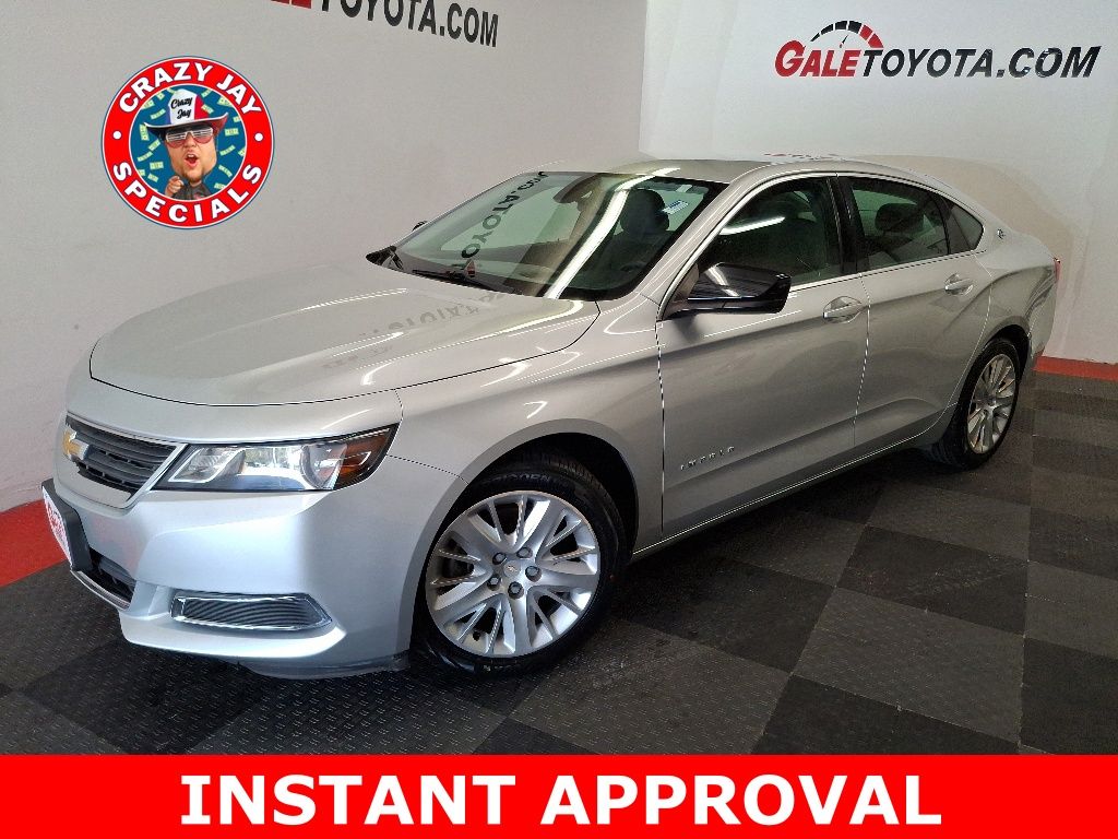 Silver Ice Metallic 2015 Chevrolet Impala LS FWD Sedan Front-Wheel Drive 6-Speed Automatic