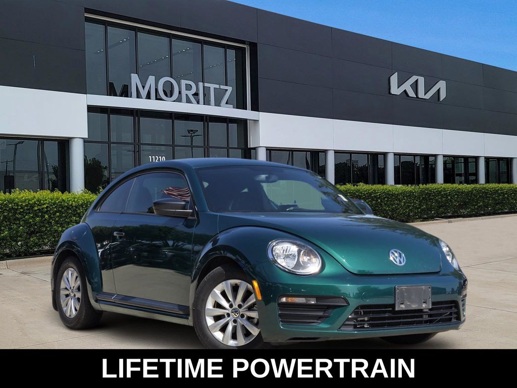 Bottle Green Metallic 2018 Volkswagen Beetle Hatchback Front-Wheel Drive 6-Speed Automatic