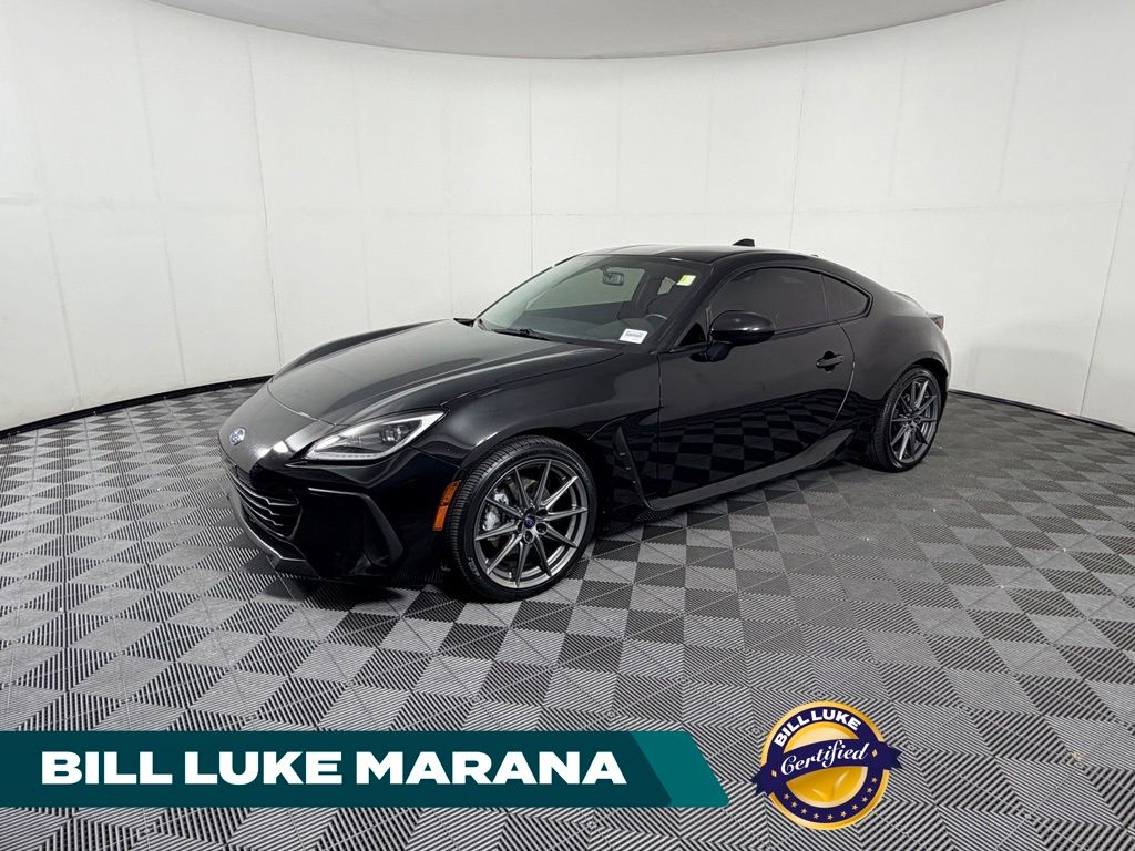 Crystal Black Silica 2023 Subaru BRZ Coupe Rear-Wheel Drive 6-Speed Manual