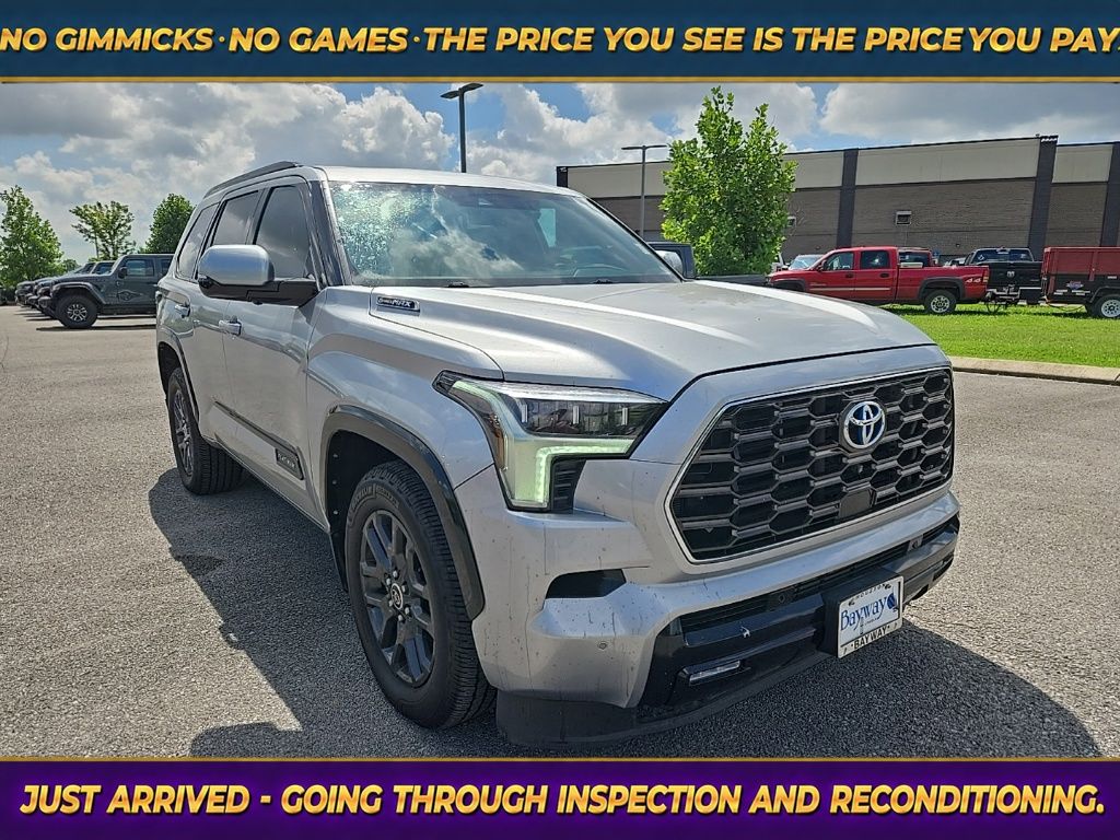 Celestial Silver Metallic 2023 Toyota Sequoia SUV / Crossover Four-Wheel Drive Automatic