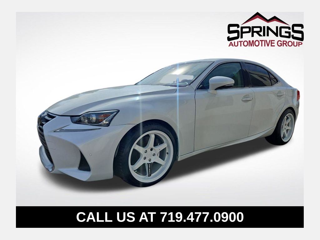 White Pearl 2017 Lexus IS Sedan Rear-Wheel Drive 8-Speed Automatic