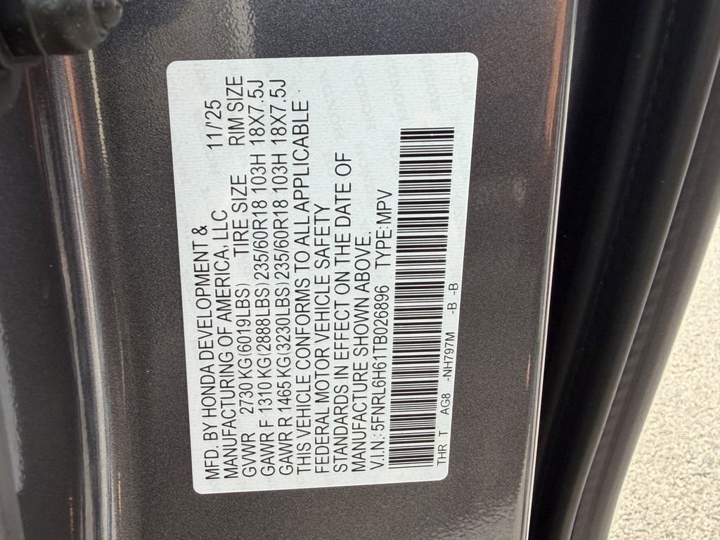 new 2026 Honda Odyssey car, priced at $41,938