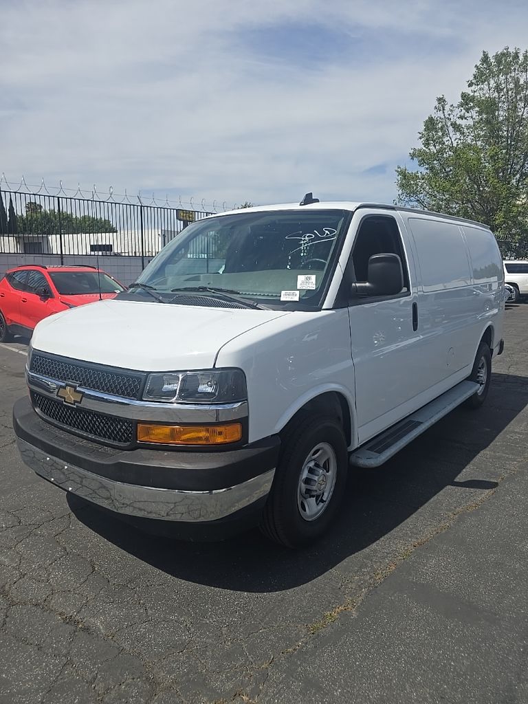 Summit White 2024 Chevrolet Express Cargo 2500 RWD Van Rear-Wheel Drive 8-Speed Automatic Overdrive