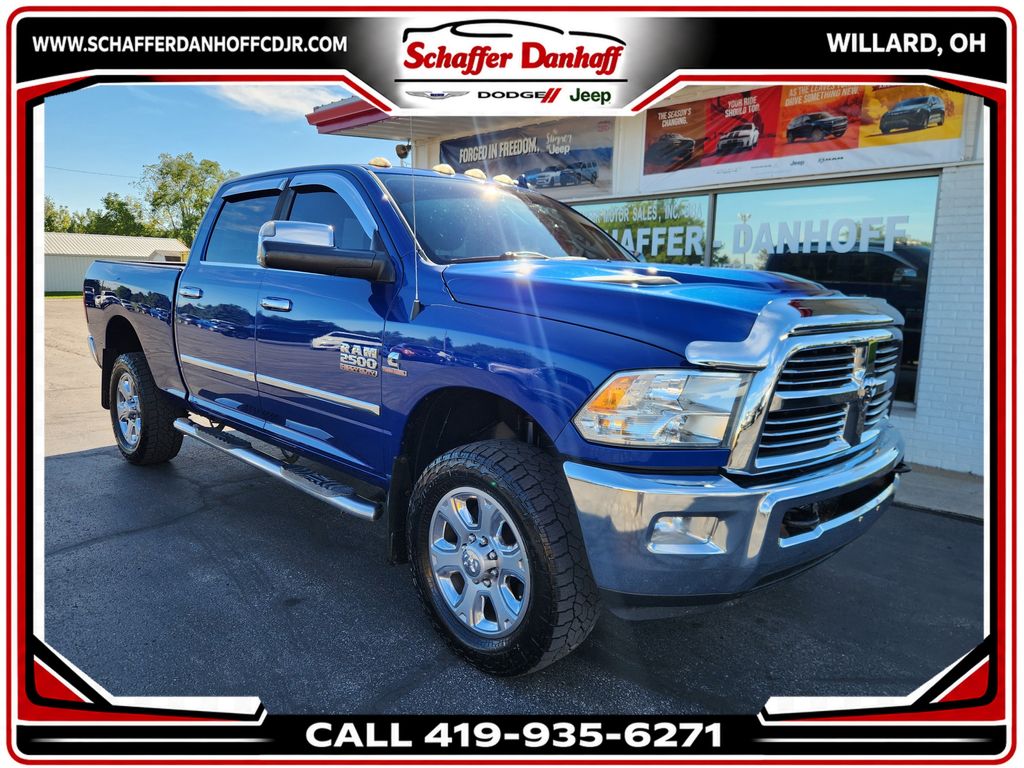 Blue Streak Pearlcoat 2016 RAM 2500 Pickup Truck Four-Wheel Drive 6-Speed Automatic