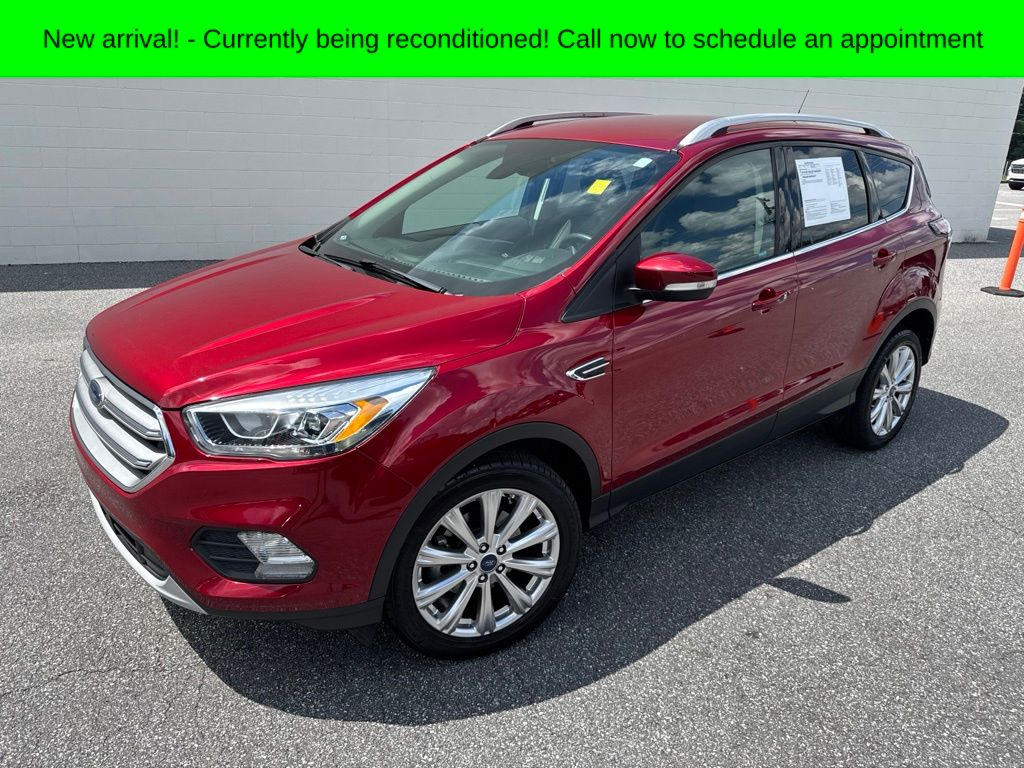 Ruby Red Metallic 2017 Ford Escape SUV / Crossover Front-Wheel Drive 6-Speed Automatic