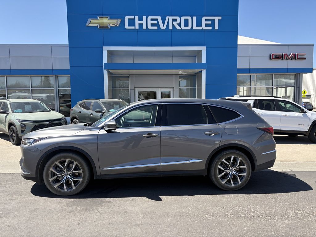 Gray 2024 Acura MDX FWD with Technology Package SUV / Crossover Front-Wheel Drive Automatic