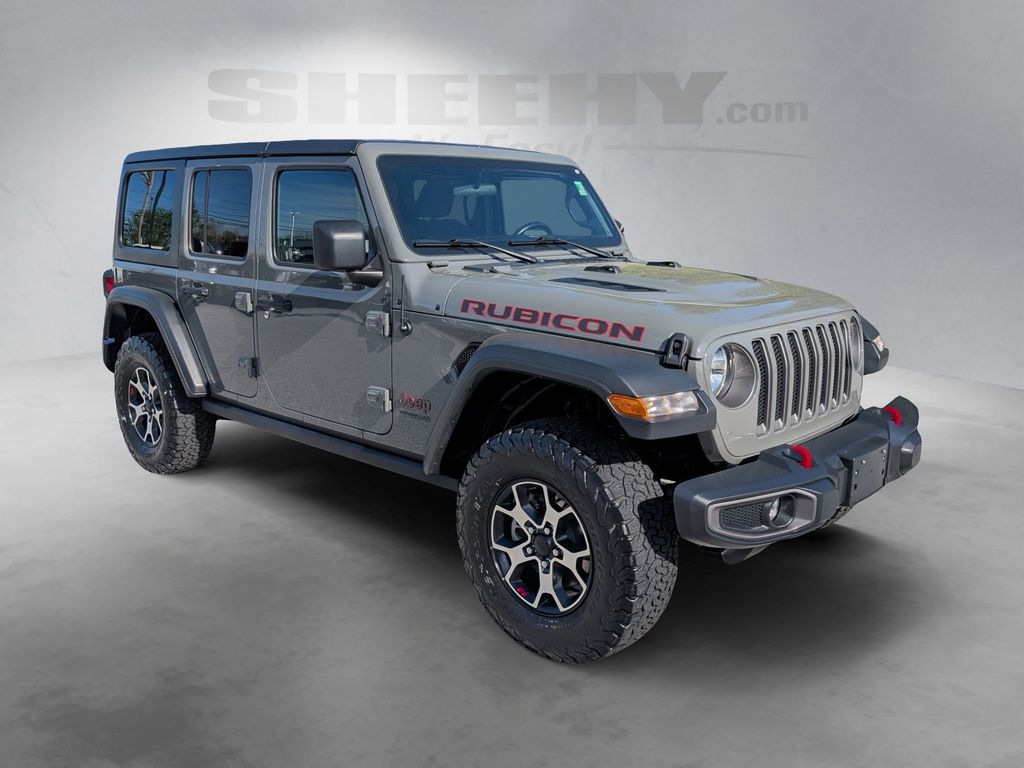 Used 2020 Gray Jeep Unlimited Rubicon image 2