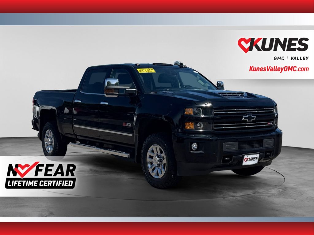 Black 2019 Chevrolet Silverado 3500HD Pickup Truck Four-Wheel Drive 6-Speed Automatic