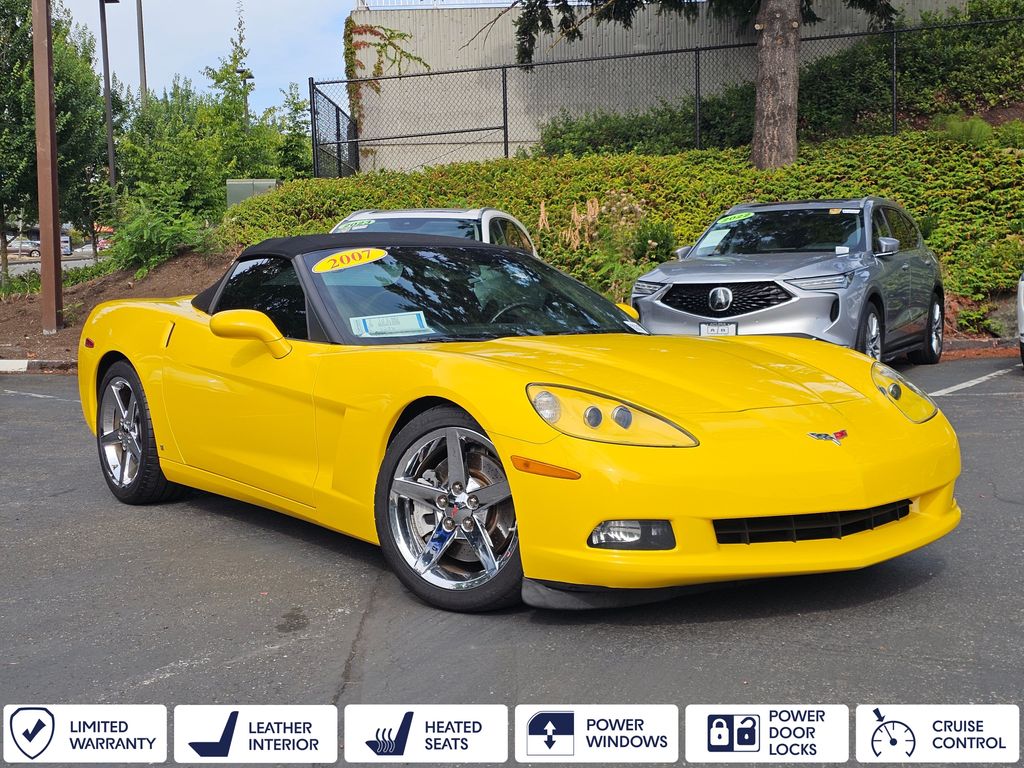  2007 Chevrolet Corvette Convertible RWD   