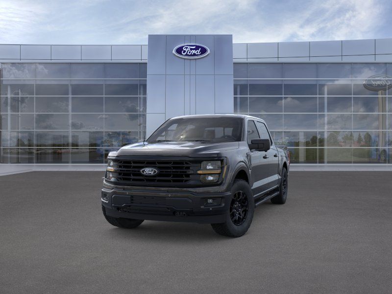 New 2026 Agate Black Metallic Ford XLT image 2