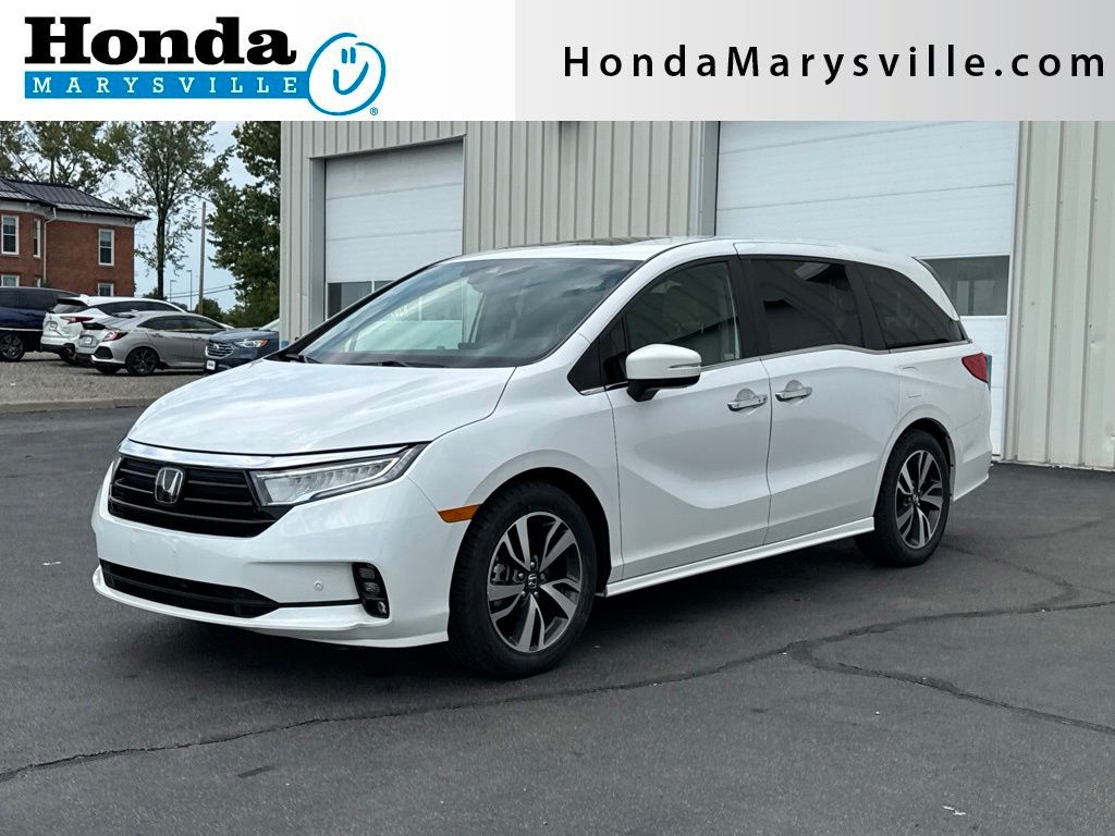 Platinum White Pearl 2024 Honda Odyssey Minivan Front-Wheel Drive Automatic