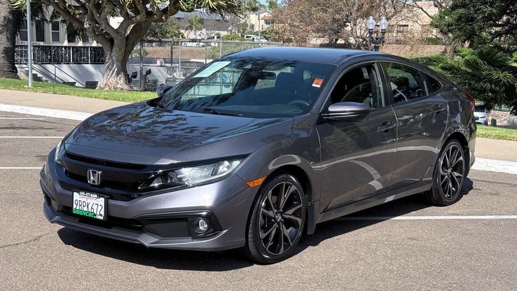 Used 2019 Honda Civic Sport 4D Sedan