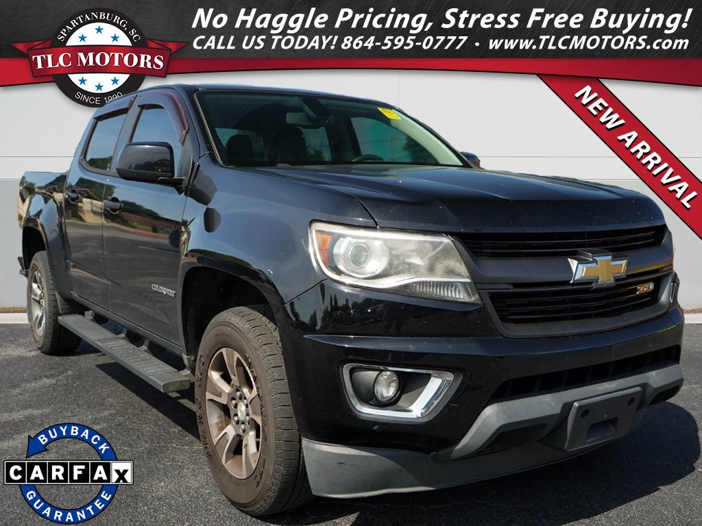 Black 2015 Chevrolet Colorado Pickup Truck 4X2 6-Speed Automatic