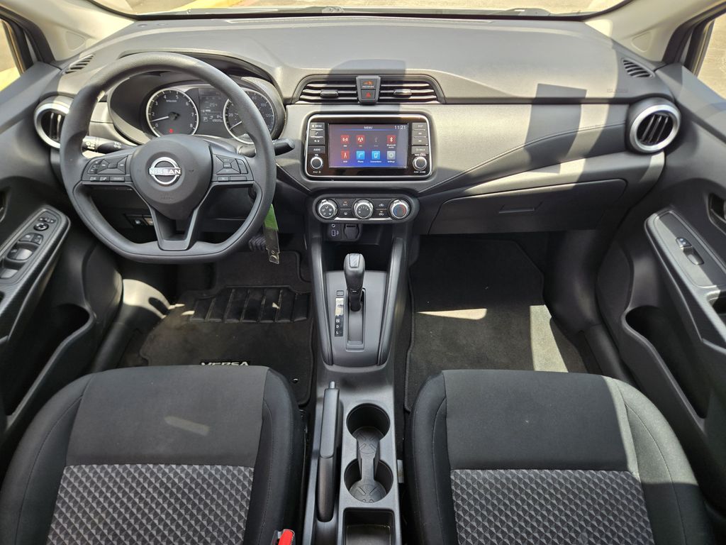 2024 Nissan Versa 1.6 S Silver at Bravo Nissan