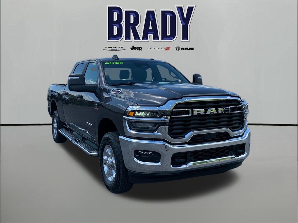Gray (Granite Crystal Metallic Clearcoat) 2026 RAM 2500 Pickup Truck Four-Wheel Drive 8-Speed Automatic