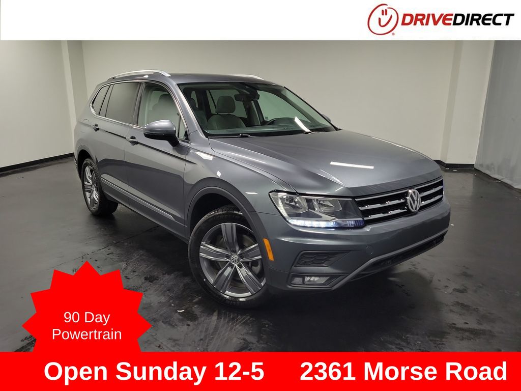 Platinum Gray Metallic 2020 Volkswagen Tiguan SE 4Motion SUV / Crossover All-Wheel Drive 8-Speed Automatic