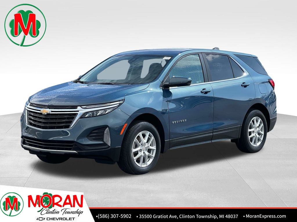 Lakeshore Blue Metallic 2024 Chevrolet Equinox LT AWD with 1LT SUV / Crossover Four-Wheel Drive 6-Speed Automatic Overdrive