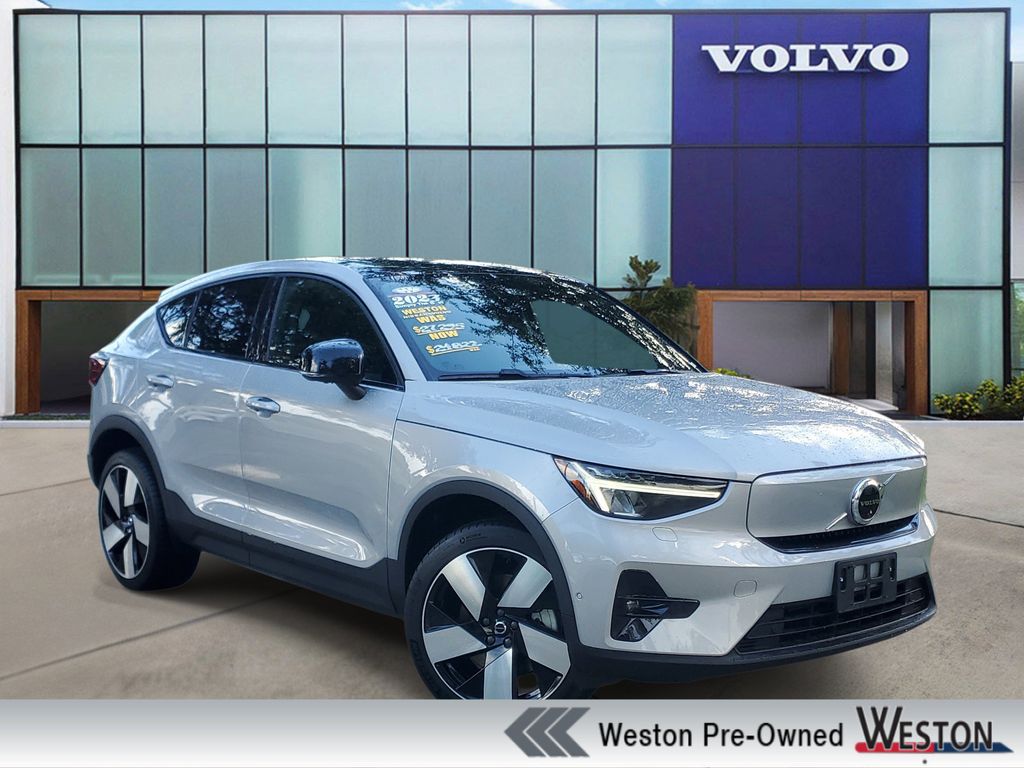 used 2023 Volvo C40 Recharge Pure Electric car, priced at $24,695