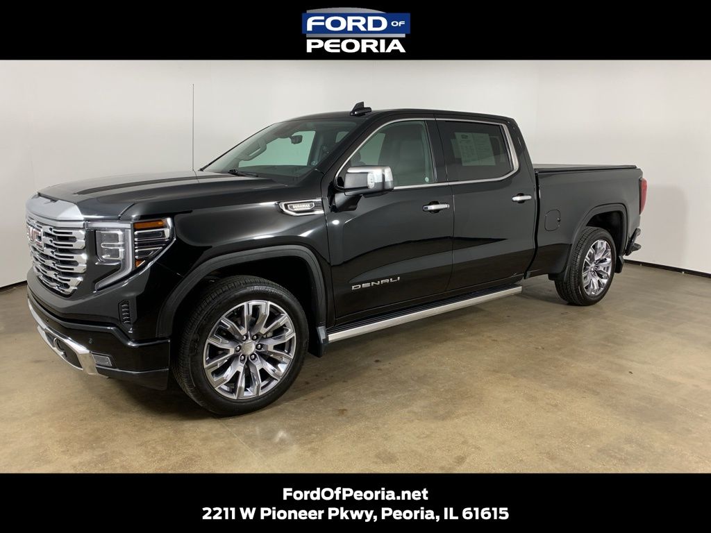 Onyx Black 2024 GMC Sierra 1500 Pickup Truck Four-Wheel Drive Automatic