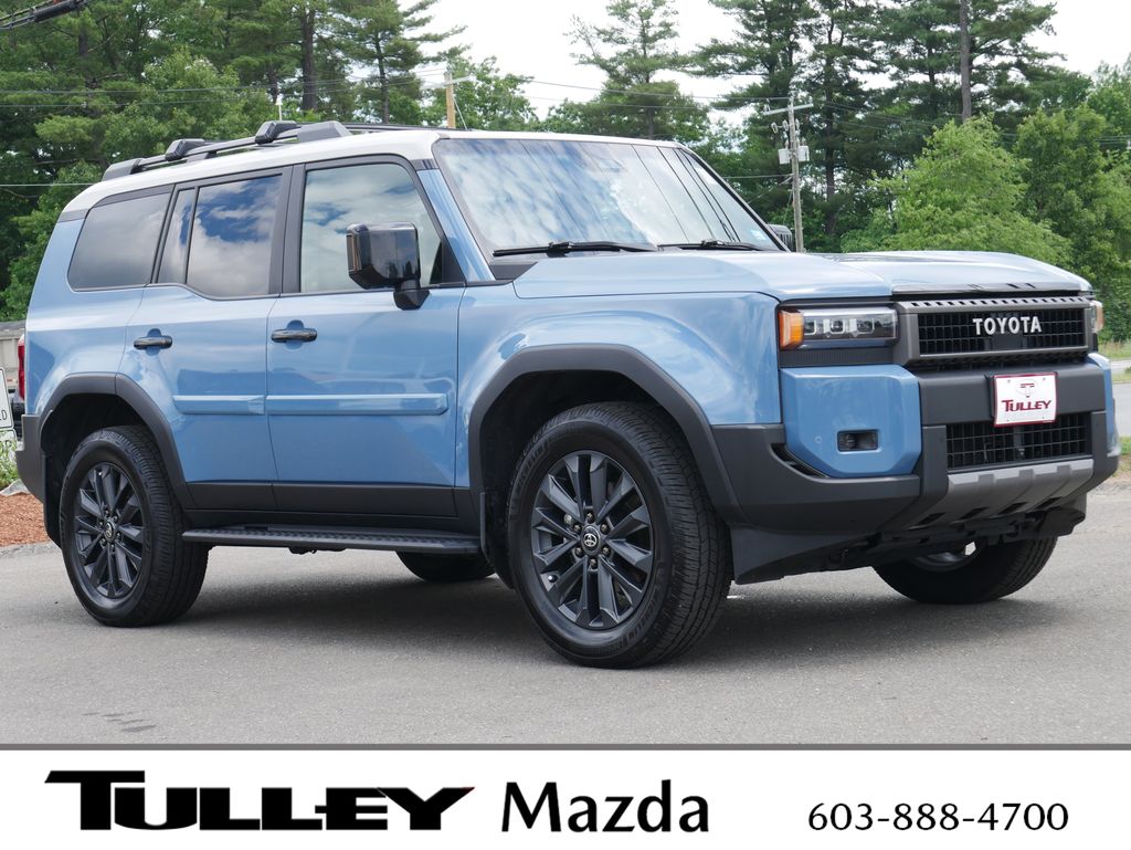 Blue / Gray 2024 Toyota Land Cruiser SUV / Crossover Four-Wheel Drive 8-Speed Automatic