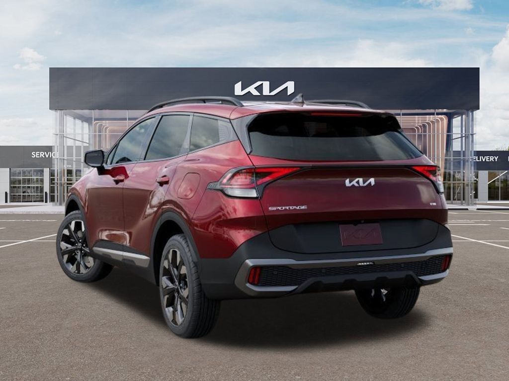 New 2024 Dawning Red Kia X-LINE AWD image 4