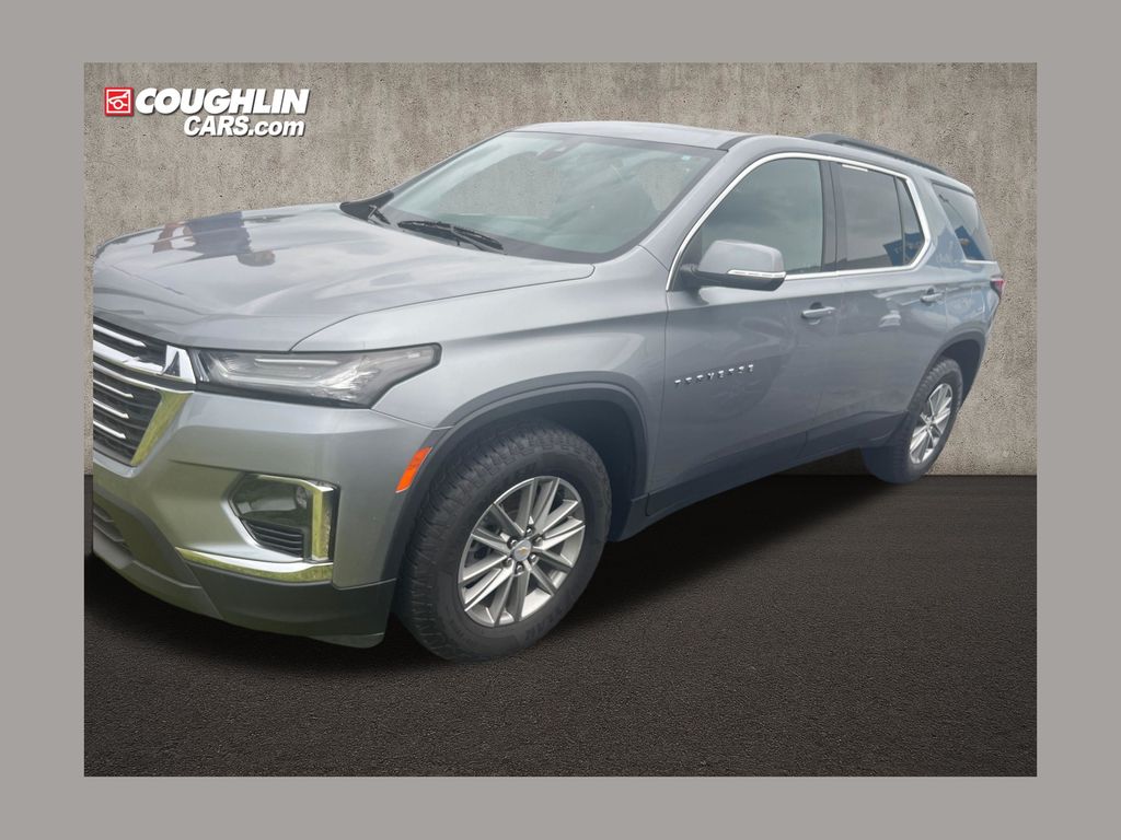 Sterling Gray Metallic 2023 Chevrolet Traverse SUV / Crossover Front-Wheel Drive 9-Speed Automatic