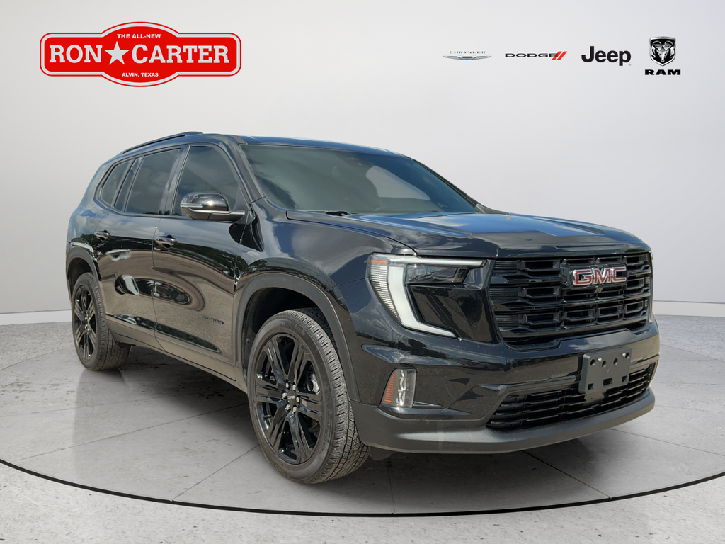 Black (Ebony Twilight Metallic) 2025 GMC Acadia SUV / Crossover Front-Wheel Drive 8-Speed Automatic