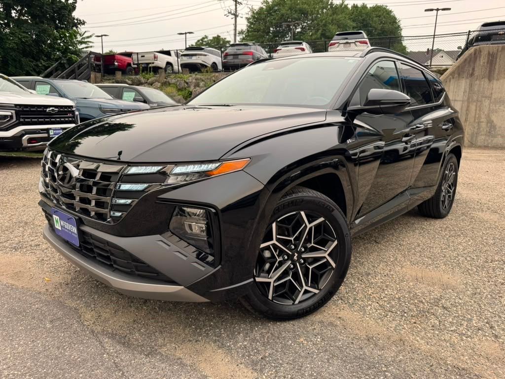 Black Pearl 2024 Hyundai Tucson Hybrid SUV / Crossover All-Wheel Drive 6-Speed Automatic