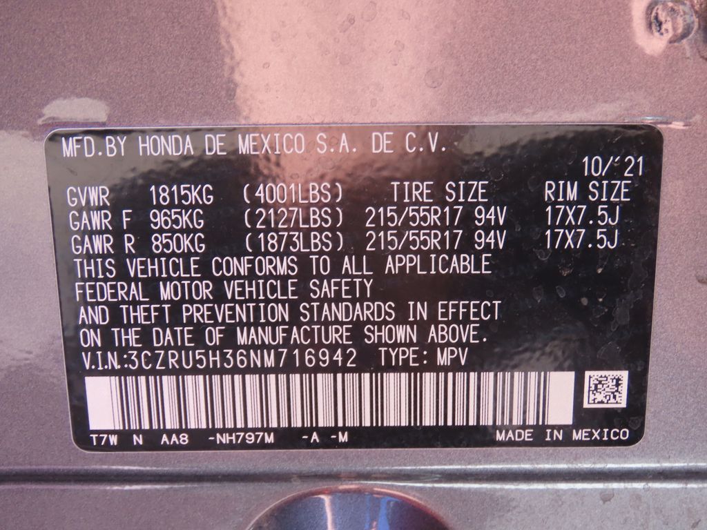 Thumbnail: 2022 Honda HR-V - 21