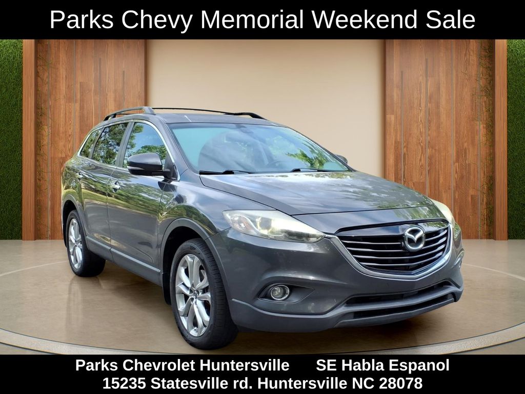 Meteor Gray 2013 Mazda CX-9 Grand Touring SUV / Crossover Front-Wheel Drive 6-Speed Automatic