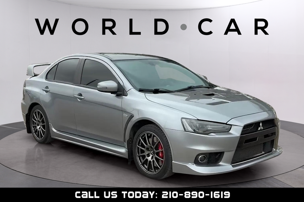 Mercury Gray 2015 Mitsubishi Lancer Evolution AWD Final Edition Sedan All-Wheel Drive 5-Speed Manual